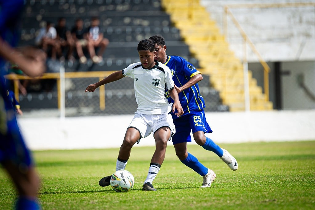Sub-14: Ceará vence Juazeiro por 2 a 0 e assegura vaga na semifinal da Copa Manjadinho