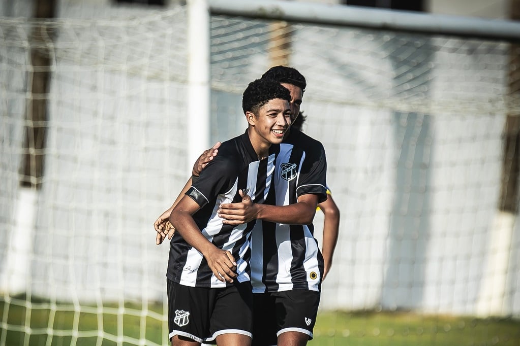 Sub-13: Ceará estreia no Campeonato Cearense com goleada sobre o Juazeiro por 6 a 1