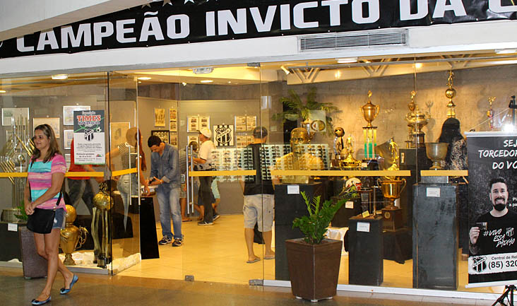 Exposição "Times do Coração": Ceará marca presença nesta 4ª edição 