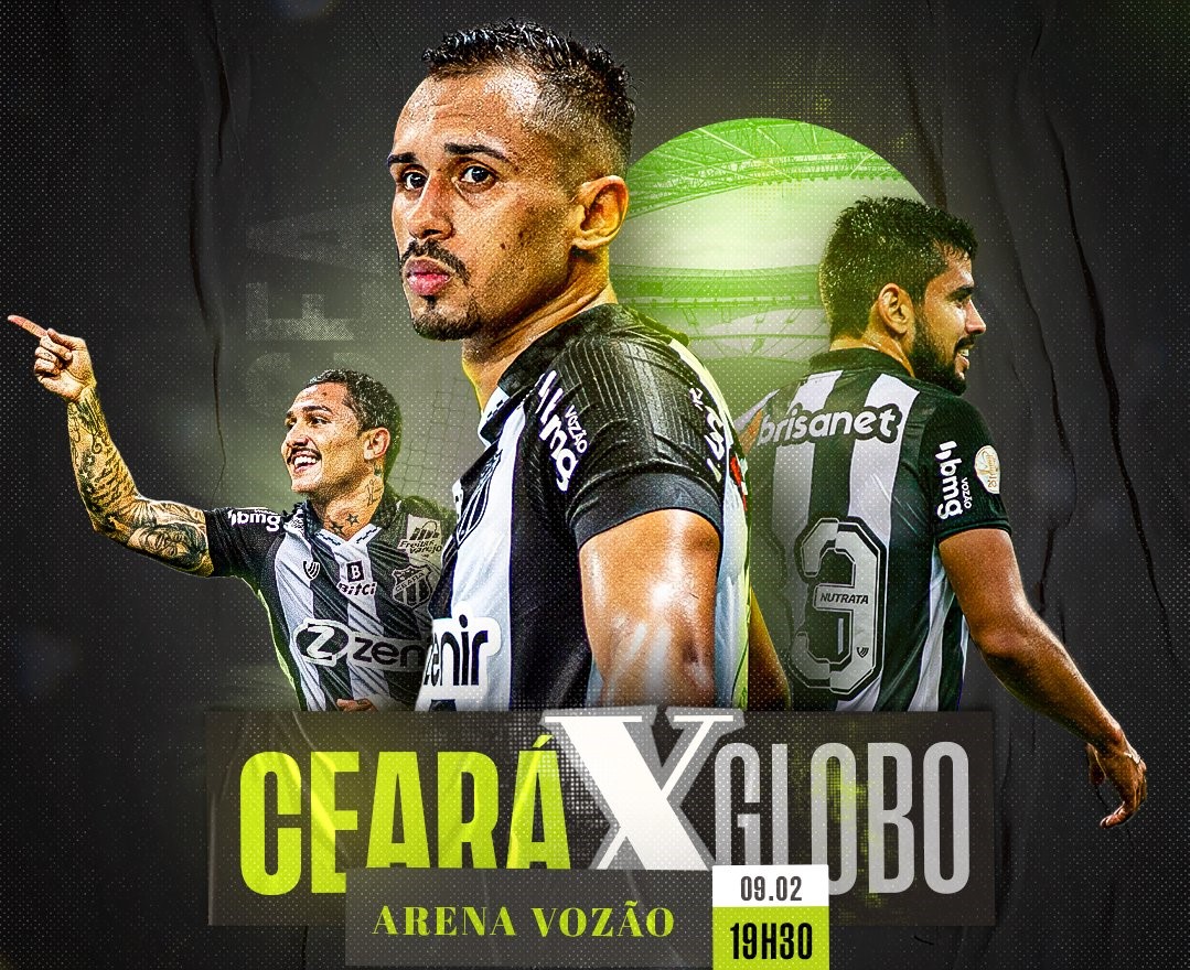 Copa do Nordeste: Em jogo atrasado da primeira rodada, Ceará encara o Globo, em casa