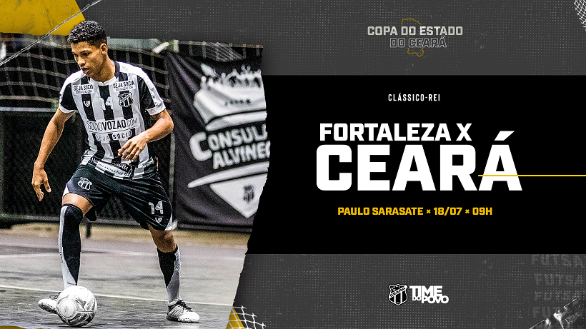 Futsal: Ceará enfrenta o Fortaleza pelo jogo de ida das semifinais da Copa Estado