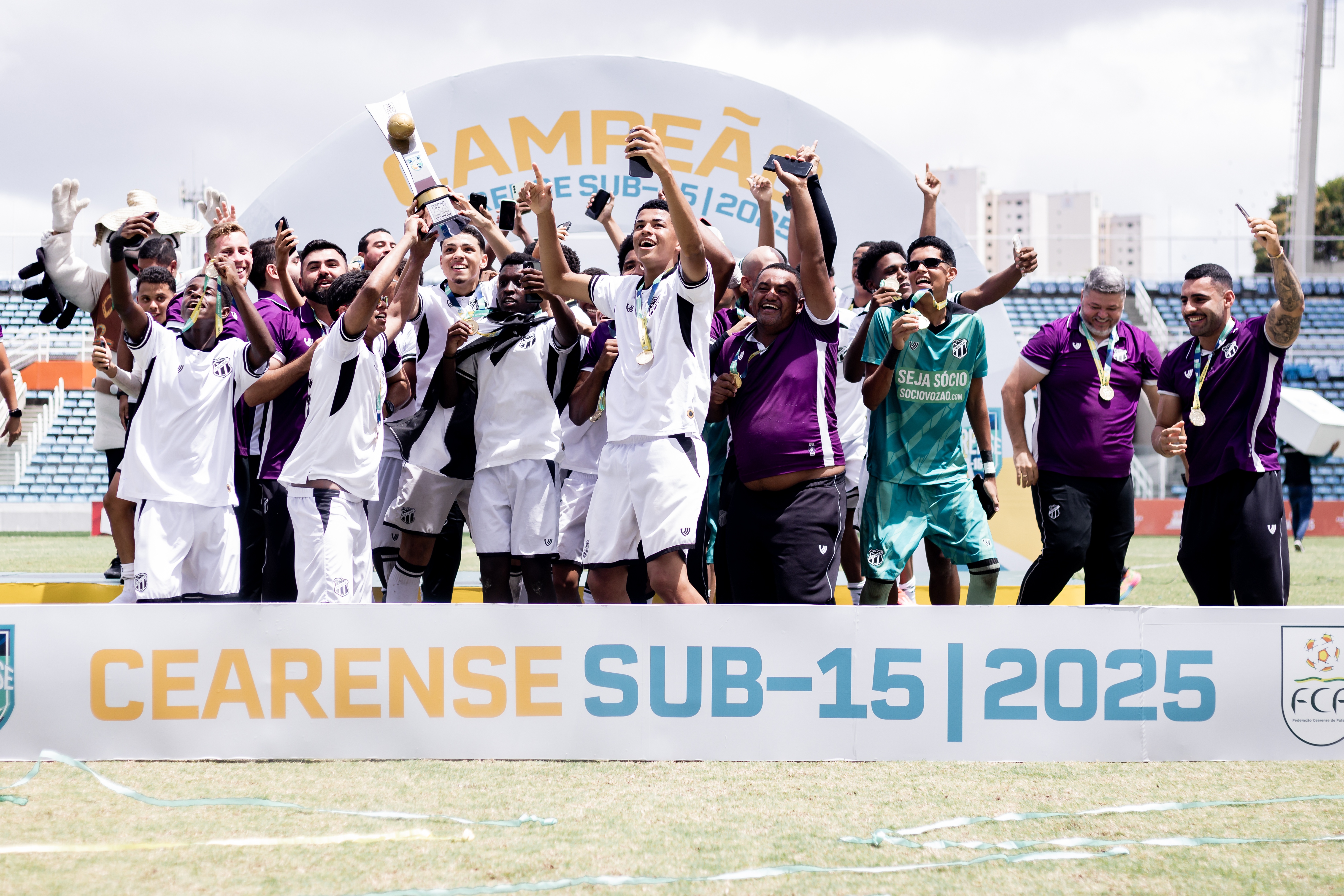 Sub-15: Na Cidade Vozão, Ceará segue preparação para estreia no Campeonato Cearense