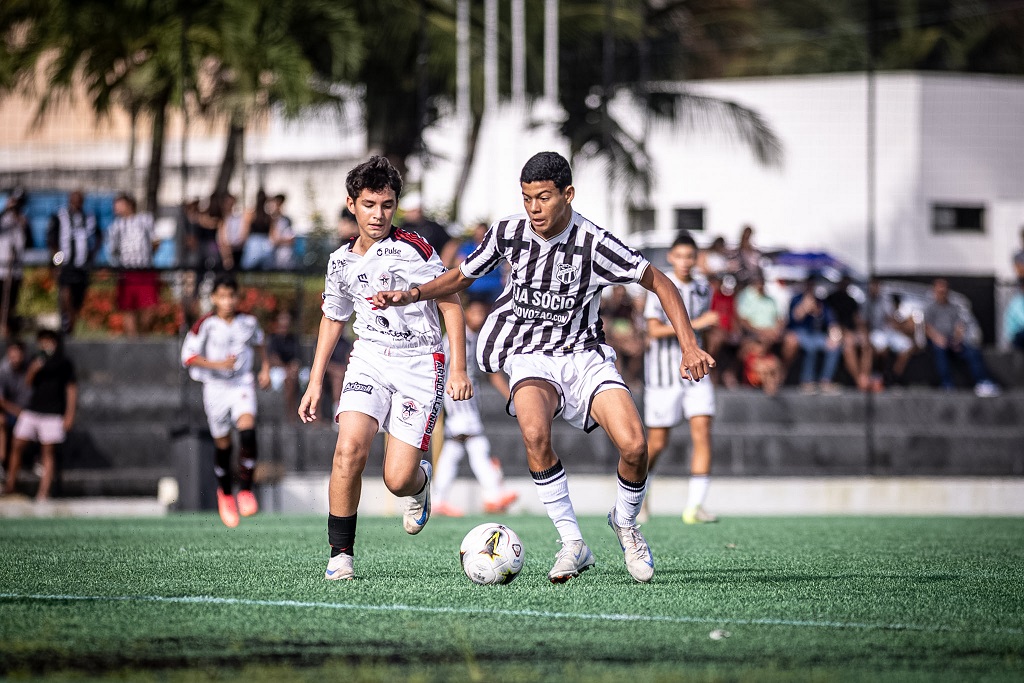 Sub-14: Em estreia pela Supercopa Seromo de Futebol, Ceará derrota Calouros do Ar por 2x0