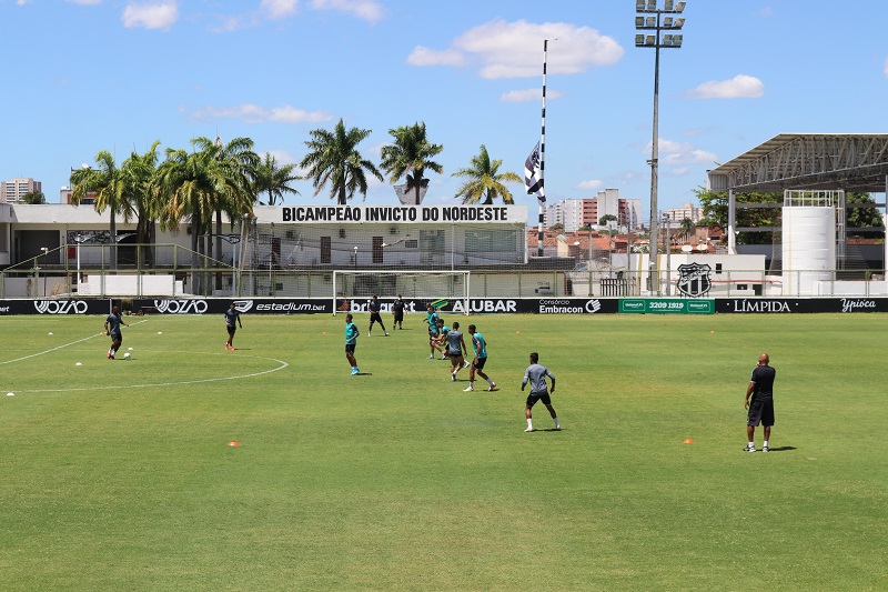 Em Porangabuçu, elenco alvinegro se reapresenta após título da Copa do Nordeste
