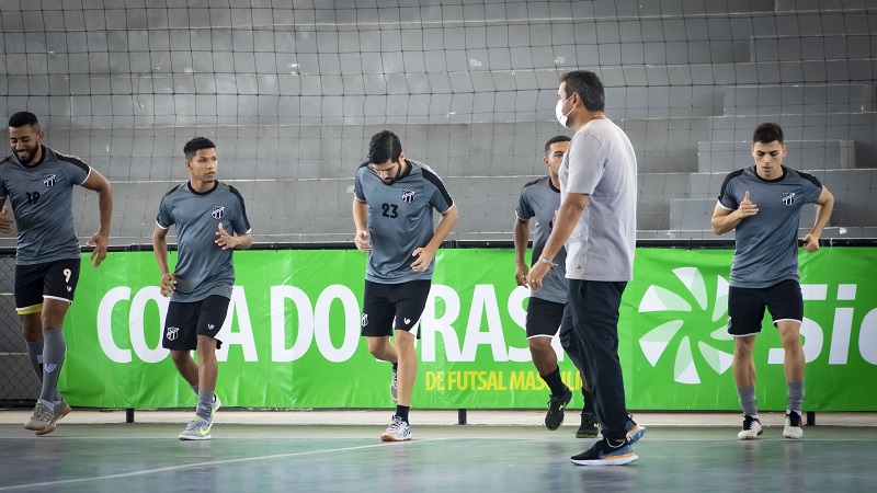 Futsal: Ceará treina e dois períodos na preparação para a final da Copa do Brasil