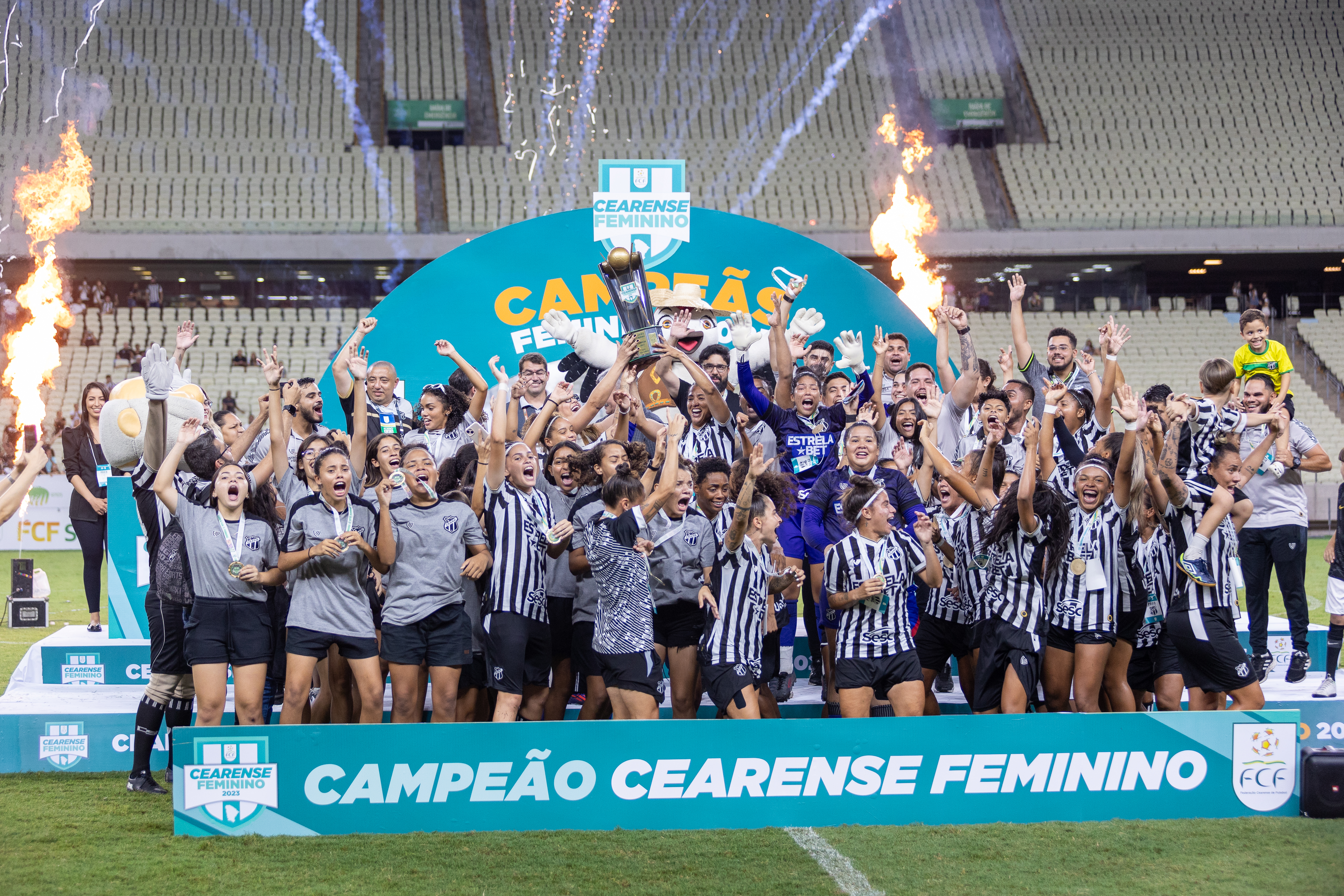 Fut. Feminino: Ceará vence o Clássico-Rainha nos pênaltis e conquista o Cearense 2023