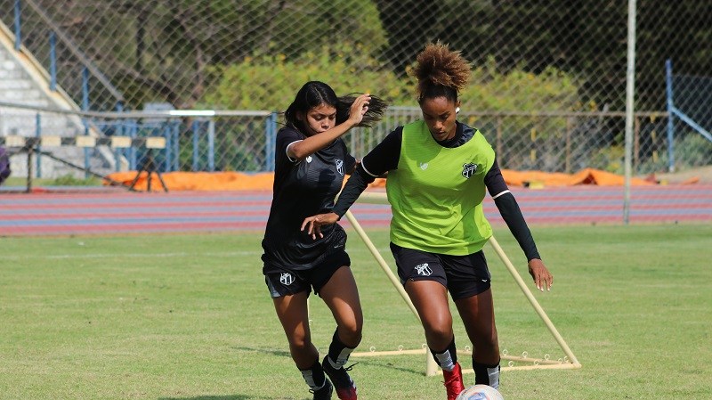 Fut. Feminino: Meninas do Vozão aprimoram parte física e tática antes da estreia no Campeonato Cearense