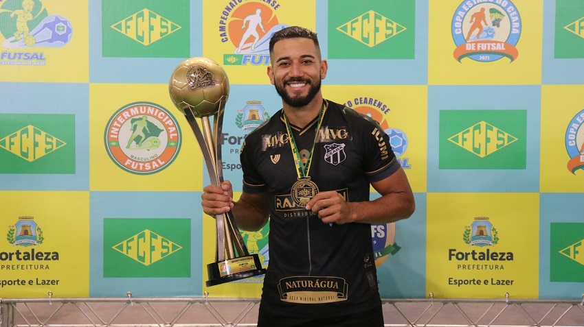 Futsal: Railton é sexto atleta a renovar com o Ceará para a próxima temporada