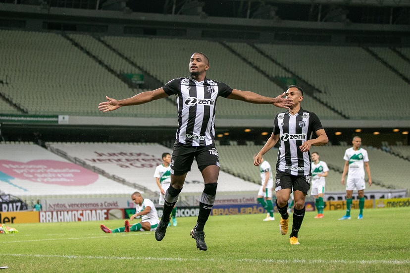 Com gols de Saulo e Gabriel Lacerda, Ceará vence Juventude na Arena Castelão