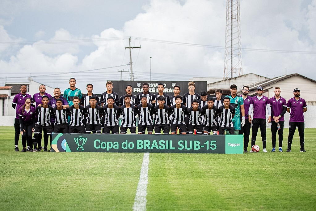 Ceará viaja na madrugada deste domingo, 26, para o duelo das quartas de final da Copa do Brasil Sub-15