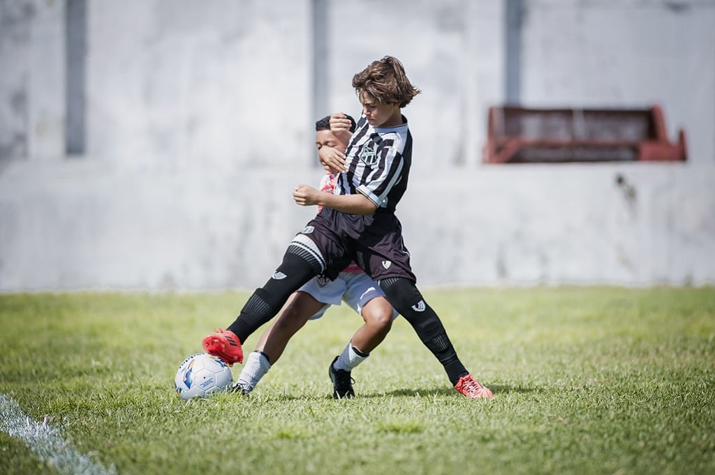 Sub-12: Ceará vence o FC Atlético por 3 a 0 e se classifica para a semifinal da Copa Manjadinho