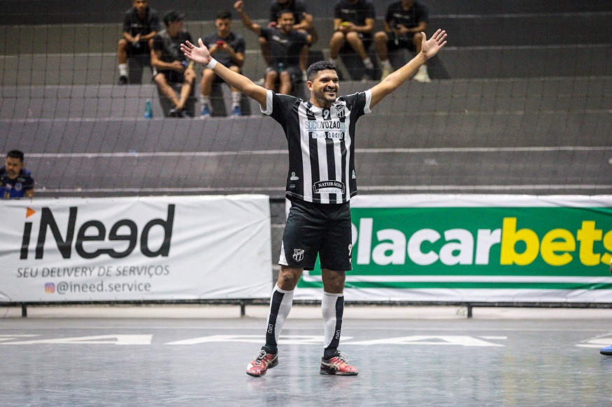 Futsal: Ceará garante vaga nas semifinais da Taça Brasil com goleada sobre o Vivaz/RR