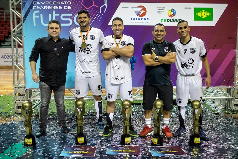 Ceará Futsal recebe quatro premiações individuais no Campeonato