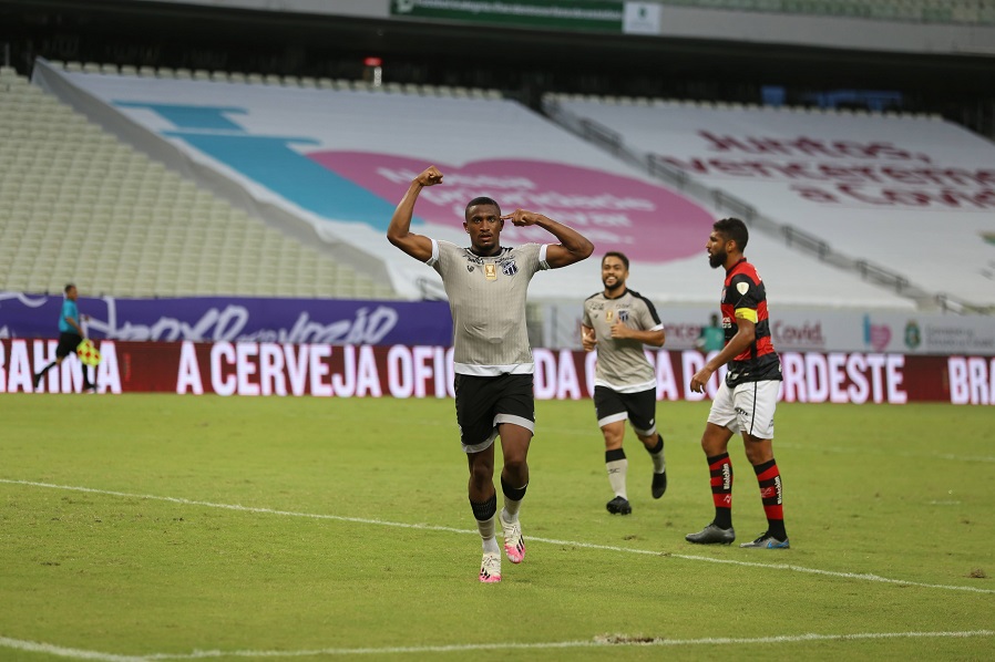 Após sequência de gols, Saulo Mineiro já é o artilheiro do Ceará na temporada 2021