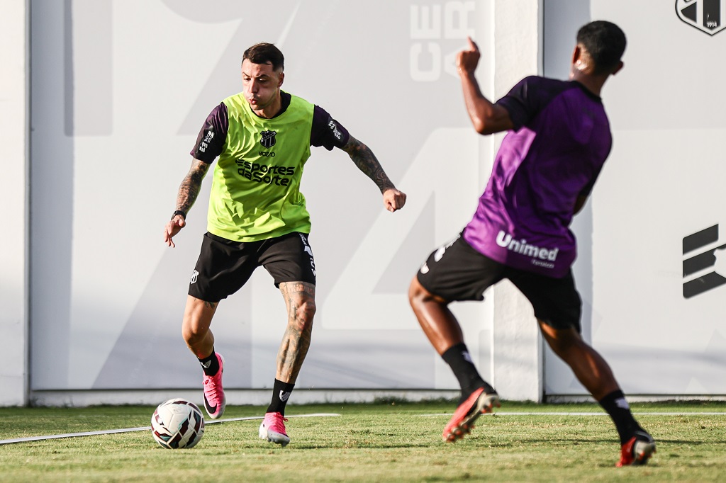 Ceará inicia semana de treinamentos e já se prepara para enfrentar o América/MG