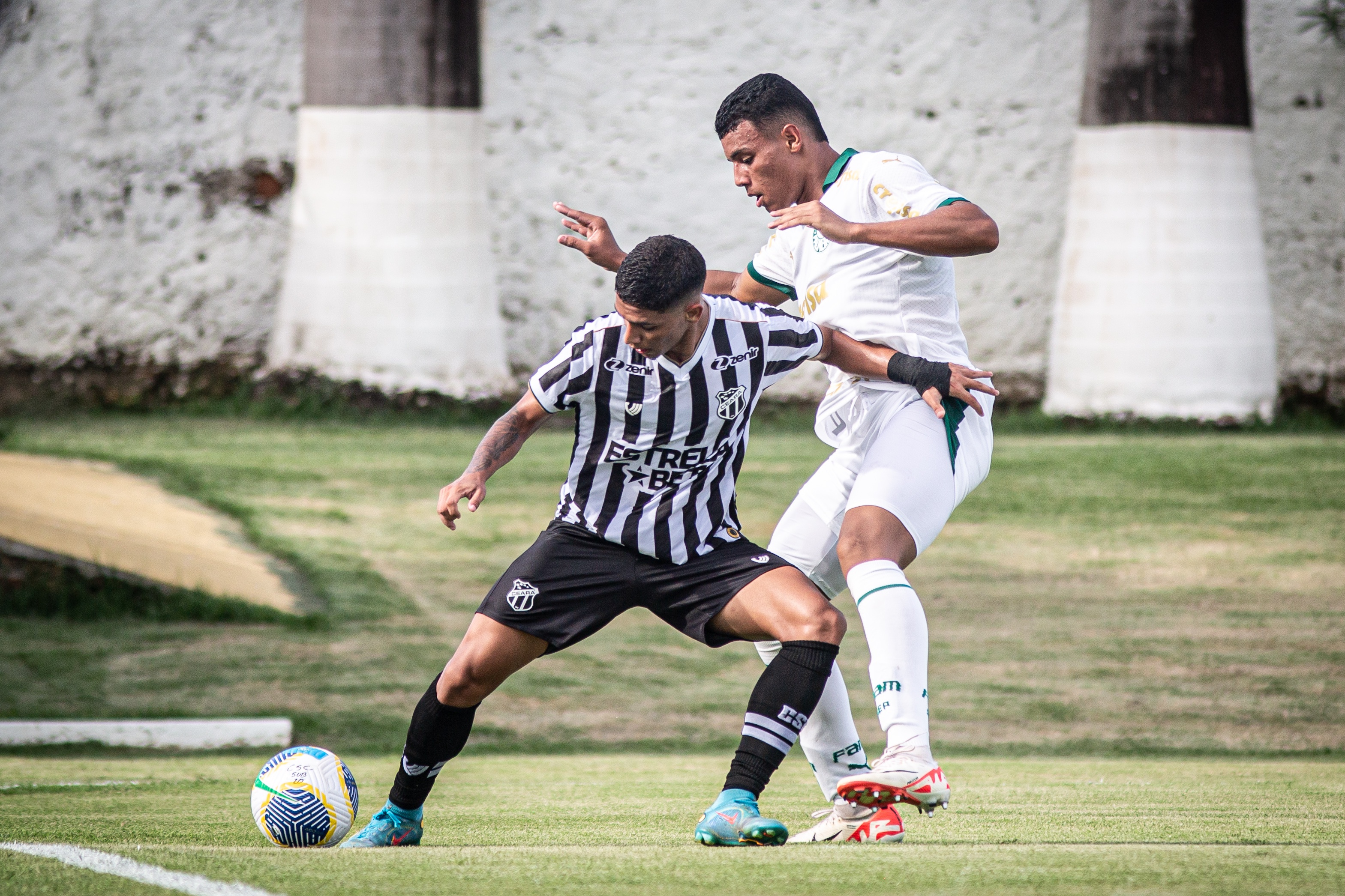 Sub-20: Na Cidade Vozão, Ceará é superado pela equipe do Palmeiras/SP por 3 a 2