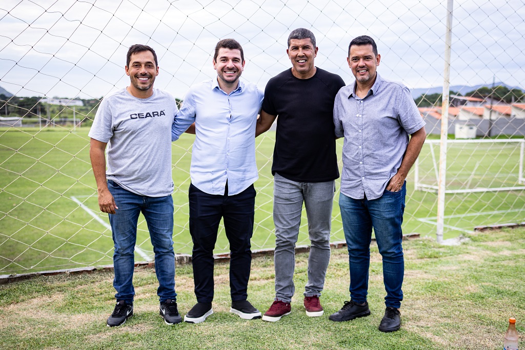 Observador técnico da CBF, Djair Brito visita a Cidade Vozão
