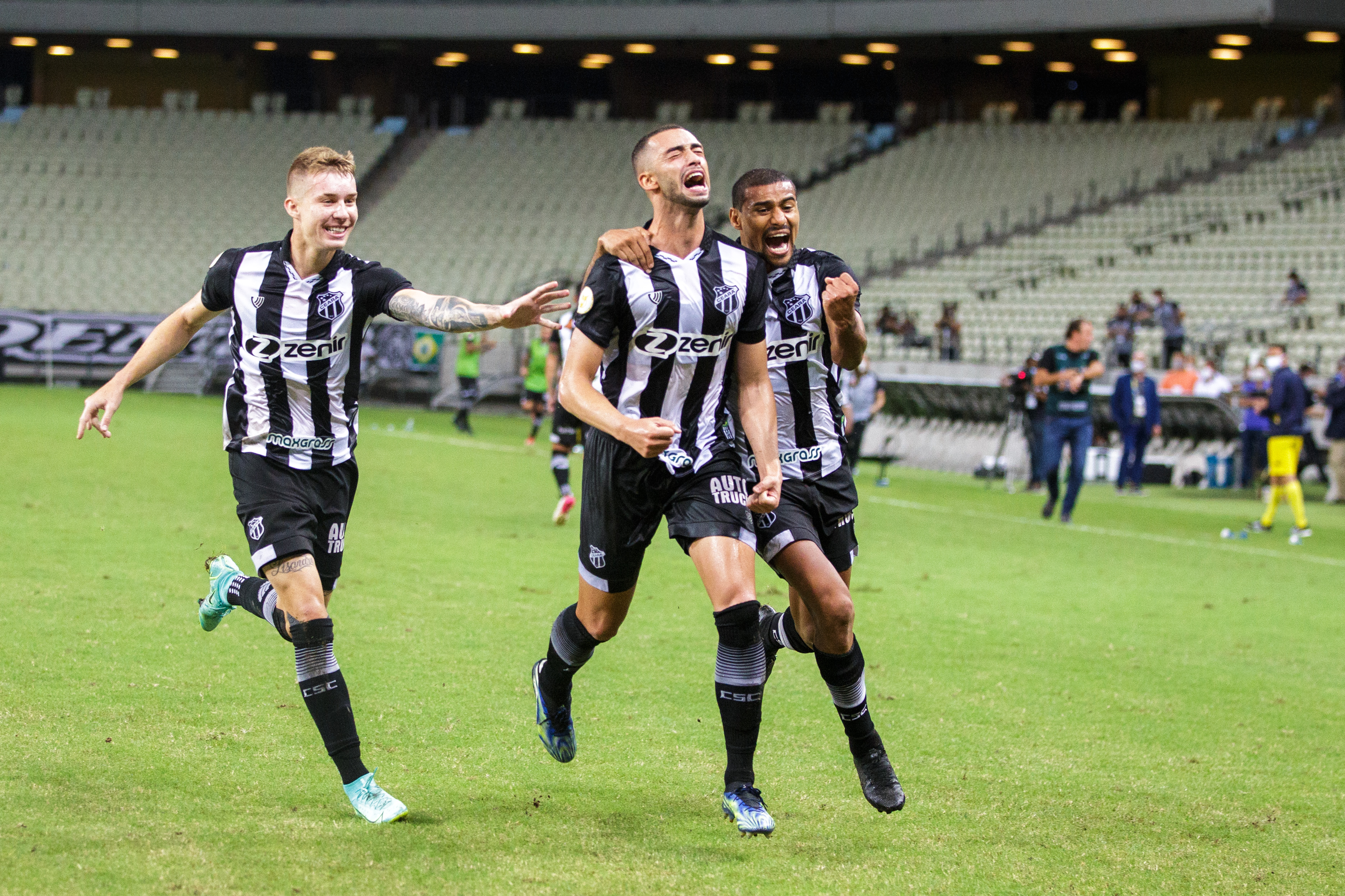 Série A: Com gol nos acréscimos, Ceará bate o Atlético Mineiro, na Arena Castelão
