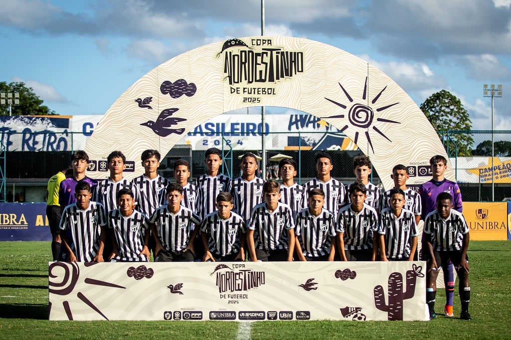 Sub-13: Em último jogo no dia pela Copa Nordestinho, Ceará derrota Tubarões de Boa Viagem/PE por 2 a 1