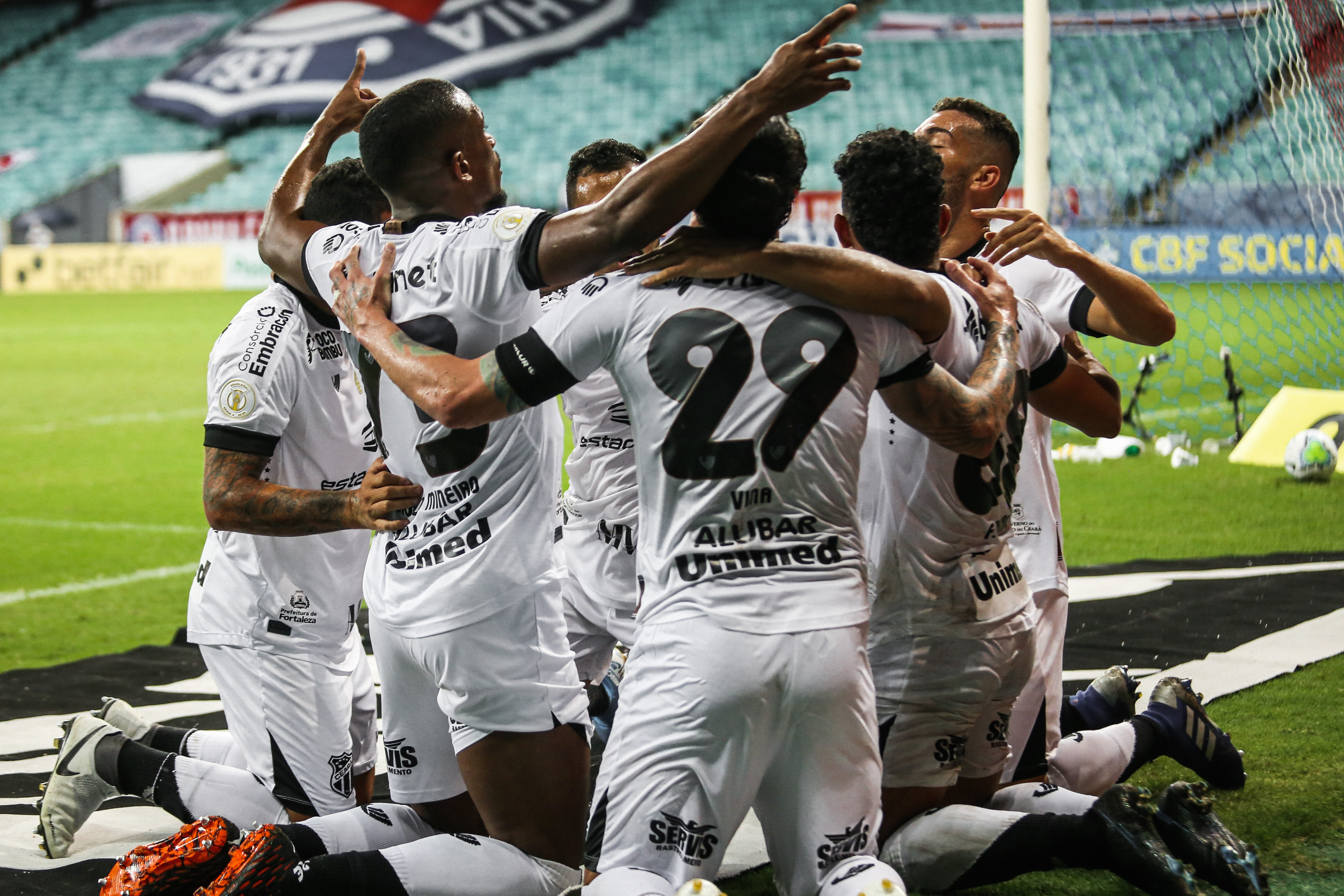 Série A: Ceará se destaca na objetividade em busca do gol e é o time que precisa de menos toques na bola para balançar as redes