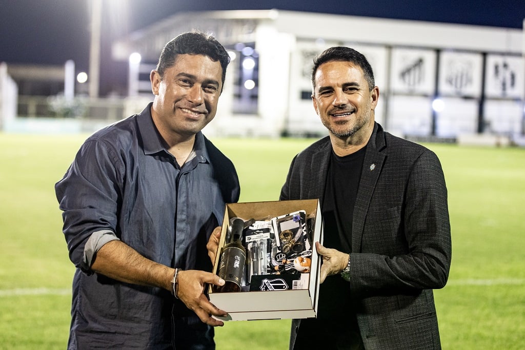 Presidente João Paulo Silva recebe Diretor de Seleções da CBF no CT de Porangabuçu