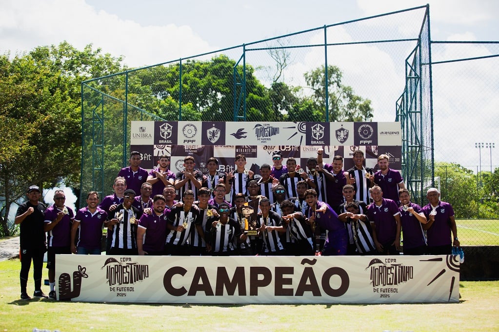 Sub-16: Ceará conquista título da Copa Nordestinho ao golear Sete de Setembro/PE por 9 a 0