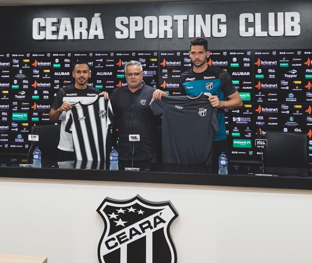 Lima e Lucas França são oficialmente apresentados  à imprensa