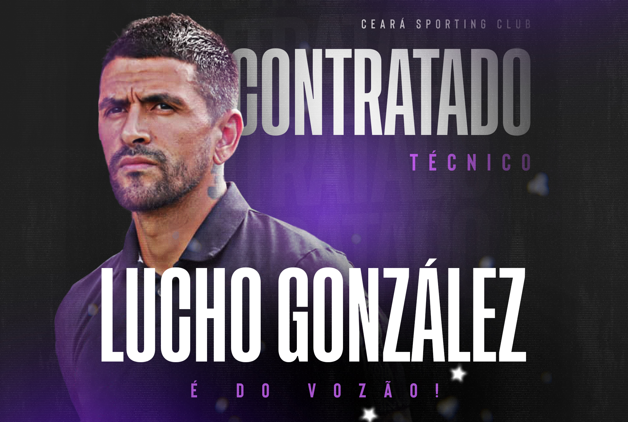 Argentino Lucho González é o novo treinador do Ceará