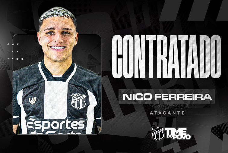Contratação: Nico Ferreira assina com o Vozão e será jogador do Time do Povo até o meio de 2027