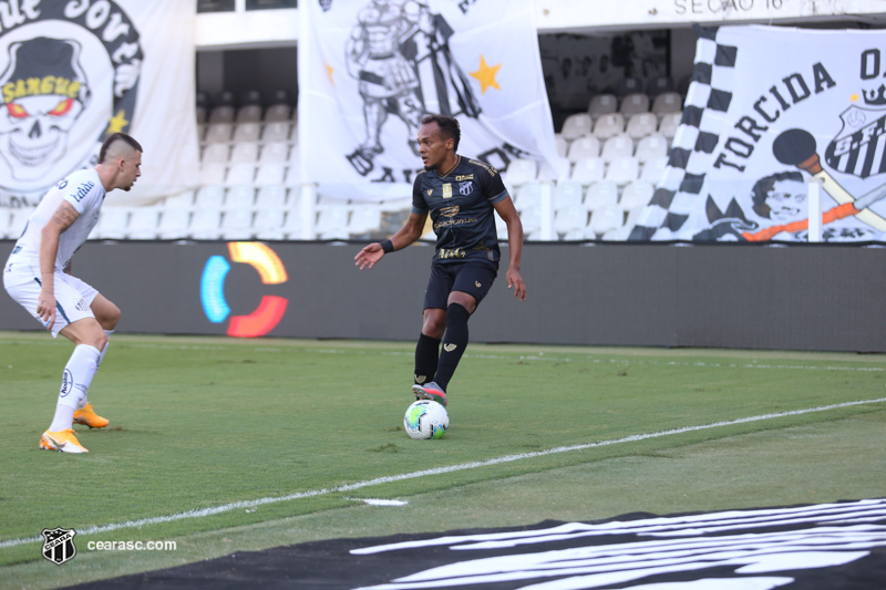 Série A: No último jogo de 2020, Ceará encara o Santos, na Vila Belmiro