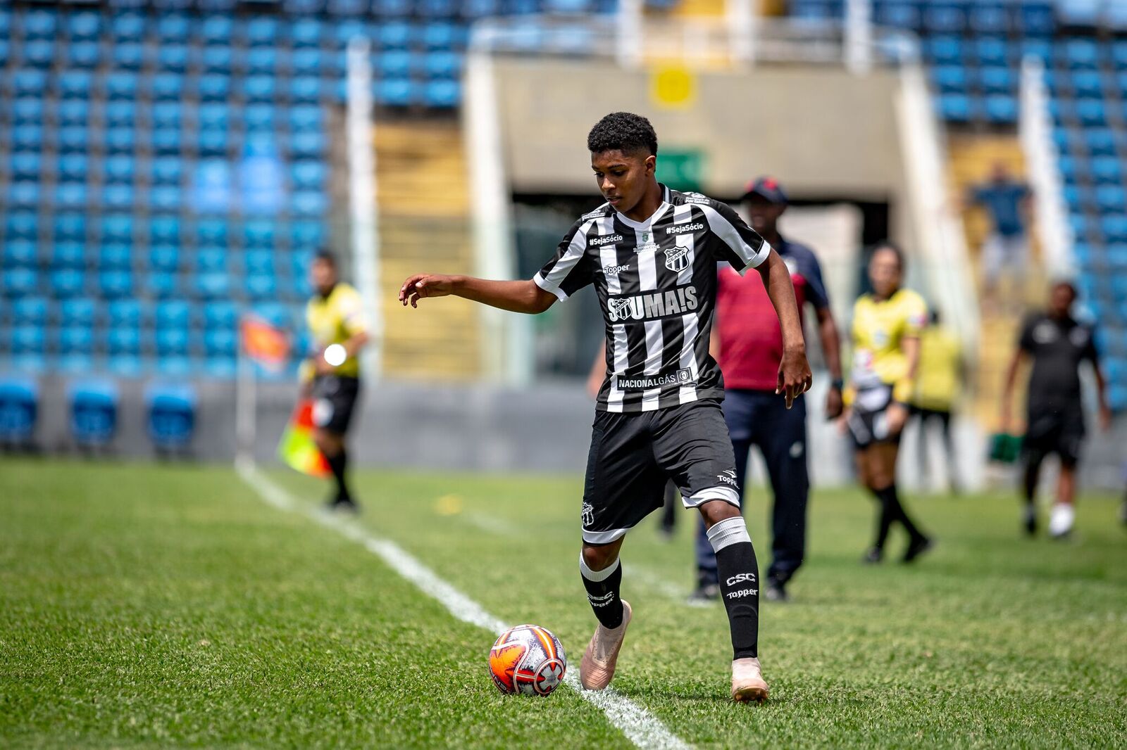 Sub-17: Em casa, Ceará sai na frente, mas cede empate para o Vasco