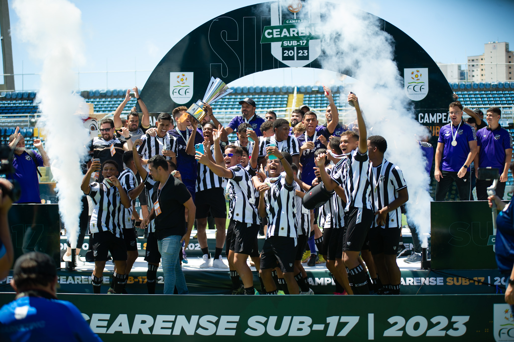 Sub-17: No PV, Ceará vence o Fortaleza e garante o bicampeonato estadual