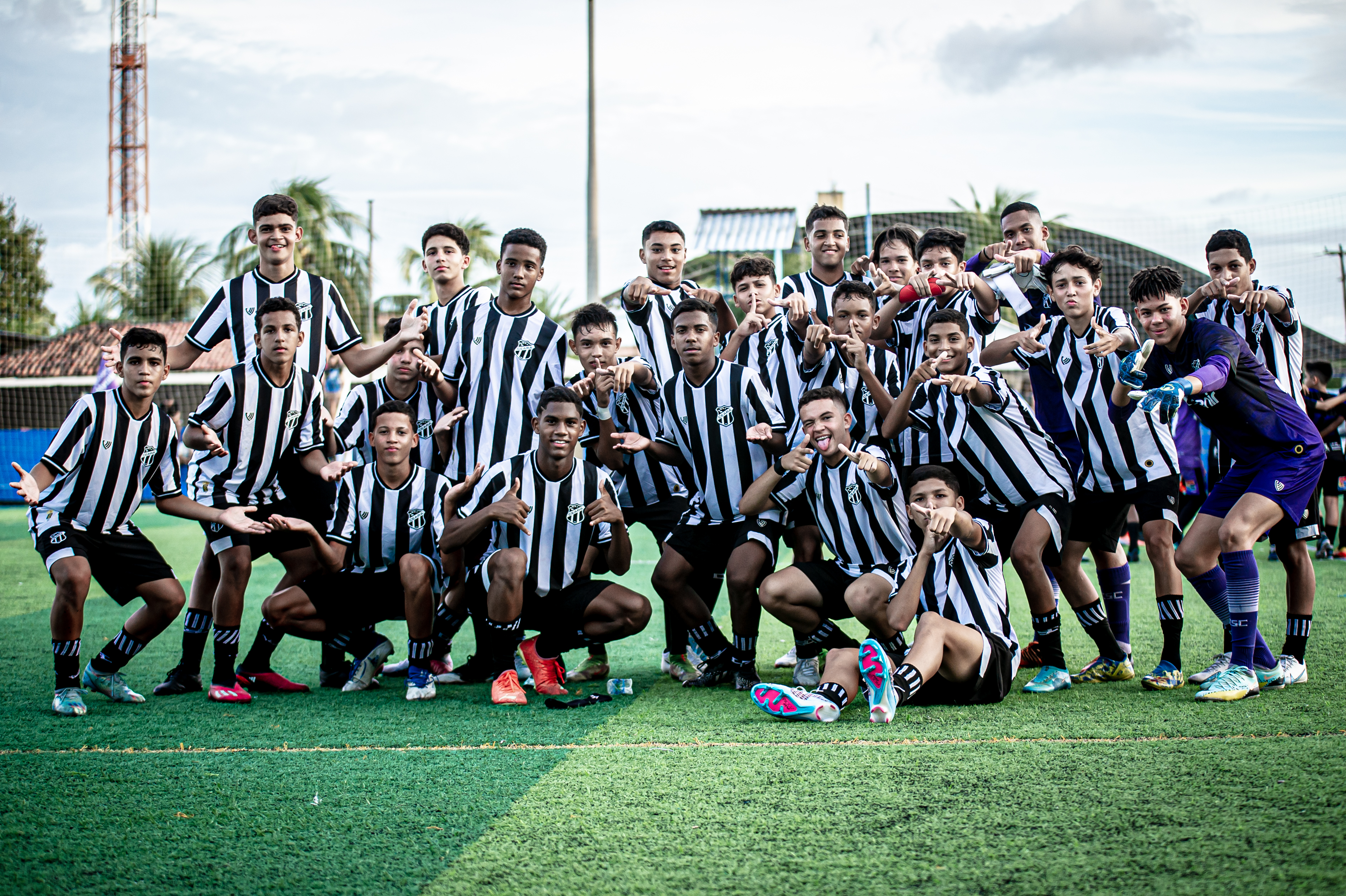 Sub-14: Fora de casa, Vozão vence o Pague Menos e garante vaga na decisão da Liga Ceará de Futebol