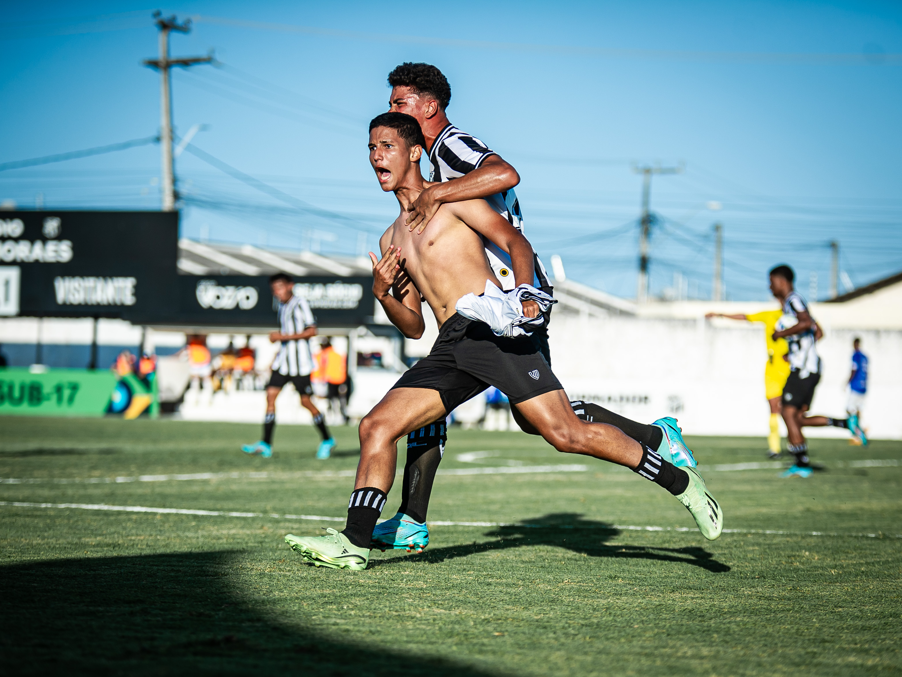 Sub-17: Nos acréscimos, Ceará vence o Carmópolis/SE e avança na Copa do Brasil