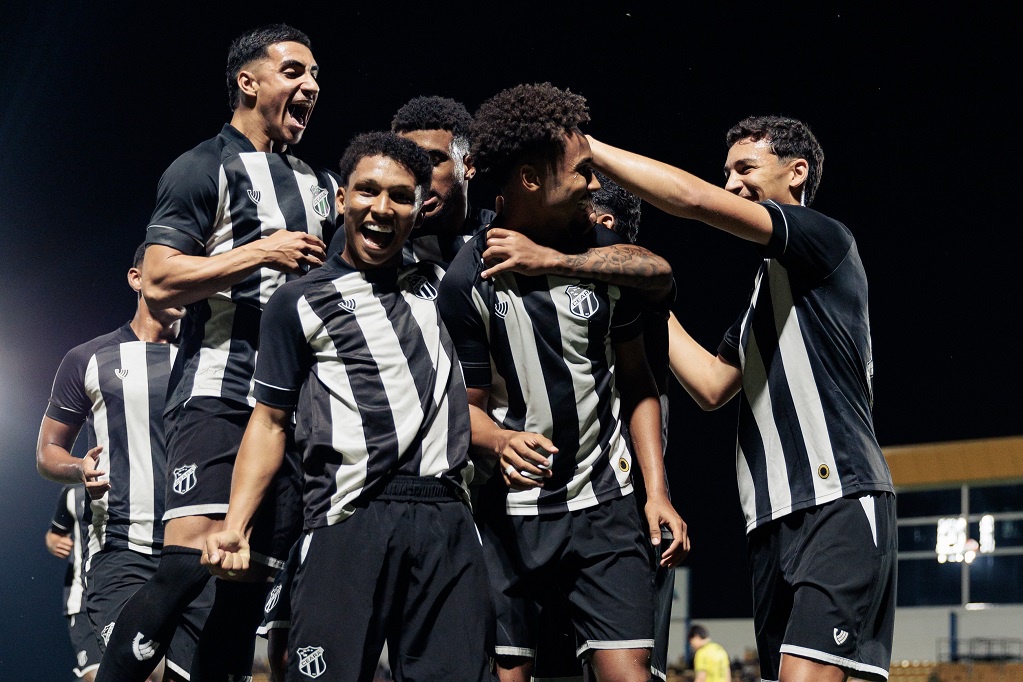 Camp. Brasileiro Sub-20: Ceará vence Mirassol por 3 a 0 e se isola na liderança do Grupo A