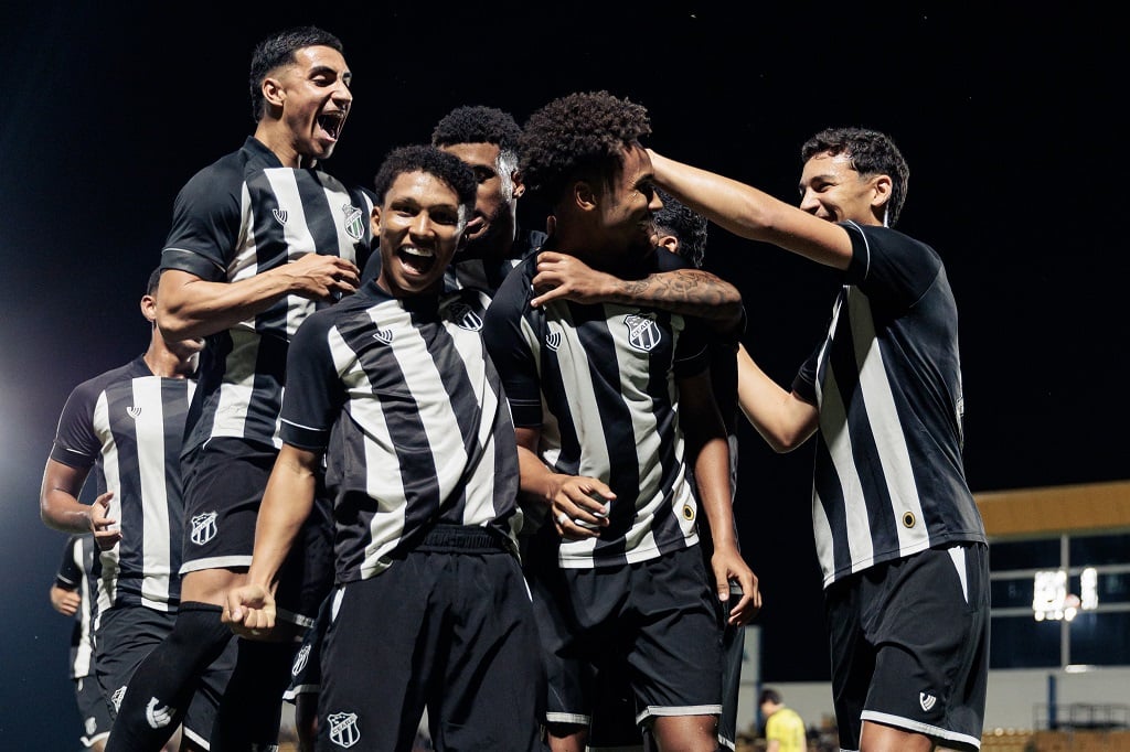 Camp. Brasileiro Sub-20: Ceará vence Mirassol por 3 a 0 e se isola na liderança do Grupo A