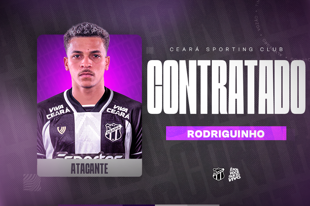 Contratação: Rodriguinho é o novo reforço do Ceará para 2025