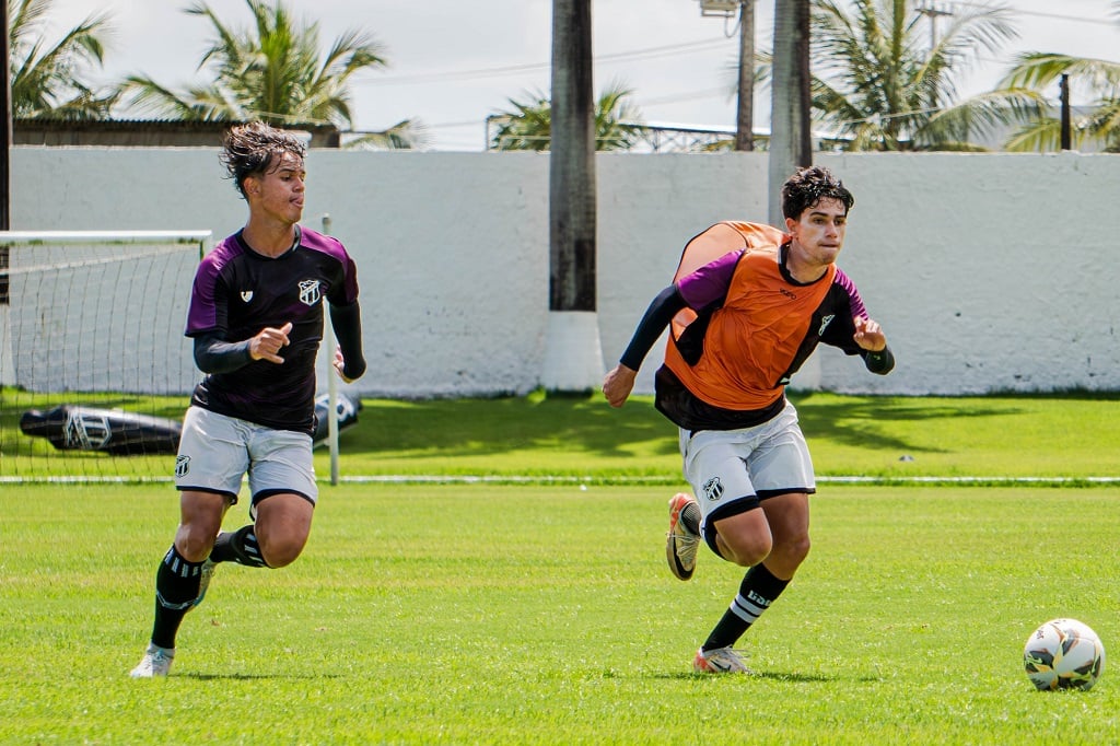 Elencos Sub-17 e Sub-20 do Ceará concluem a preparação para encarar o Tirol pelo Estadual
