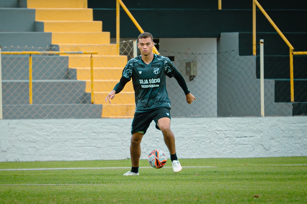 Sub-20: Ceará encerra a preparação para enfrentar o Goiás pelo Brasileiro