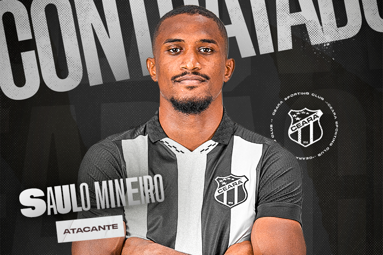 Contratação: Ceará acerta o retorno do atacante Saulo Mineiro