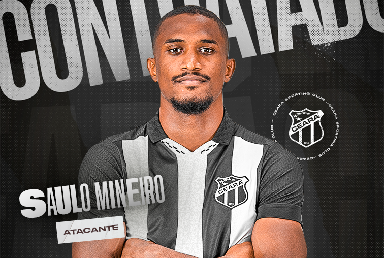Contratação: Ceará acerta o retorno do atacante Saulo Mineiro