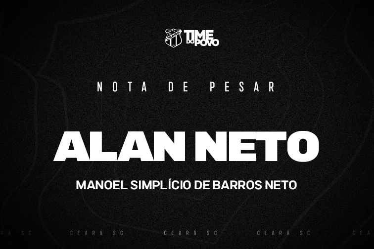 Nota de pesar - Alan Neto