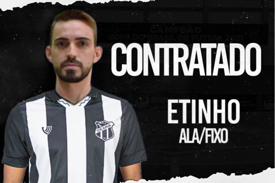 Futsal: Eltinho é o novo reforço do Ceará para a temporada 2022