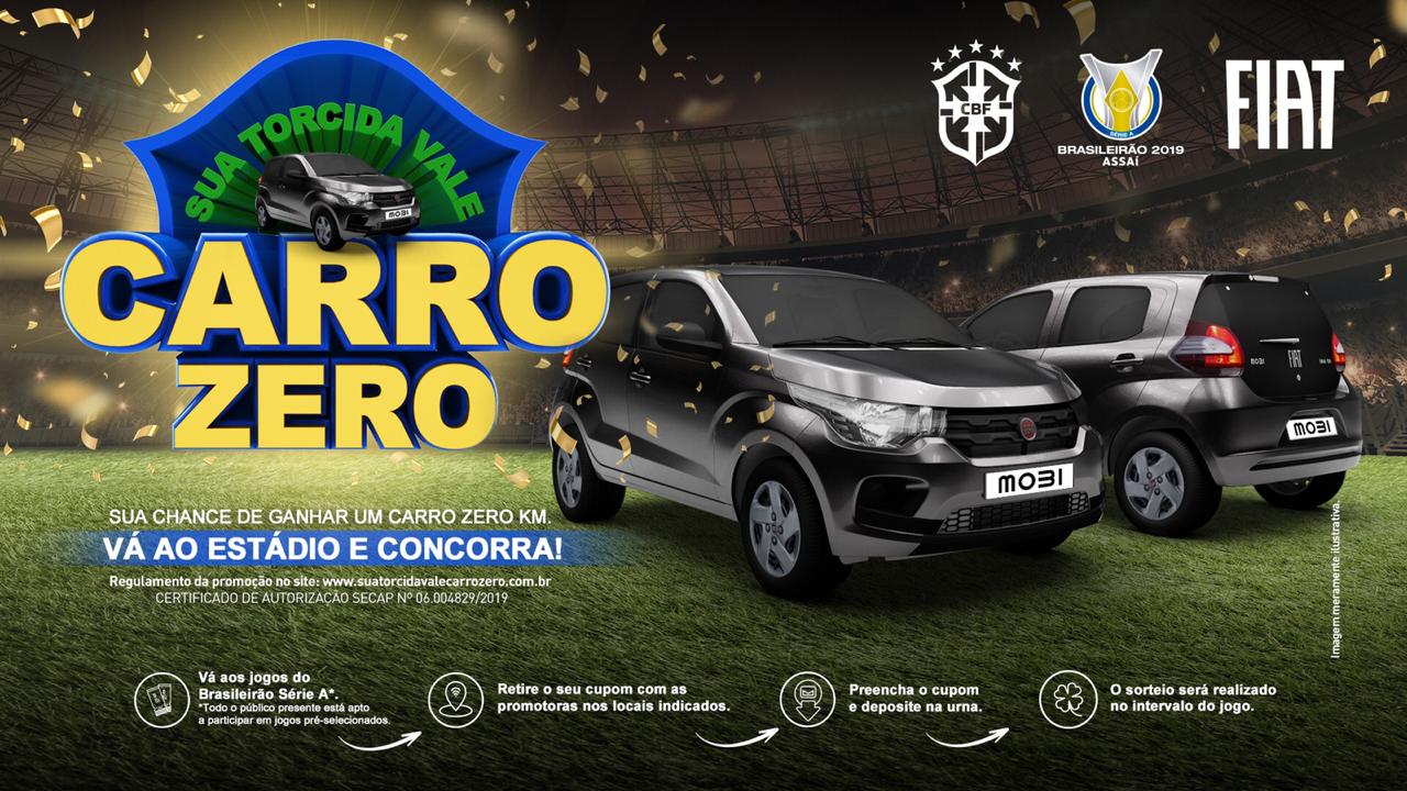 Ceará x Fluminense terá sorteio de carro para a torcida 