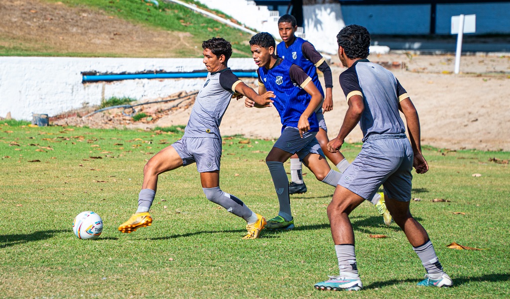 Sub-15: Na Cidade Vozão, elenco alvinegro encerra preparação para o primeiro jogo das quartas do Estadual