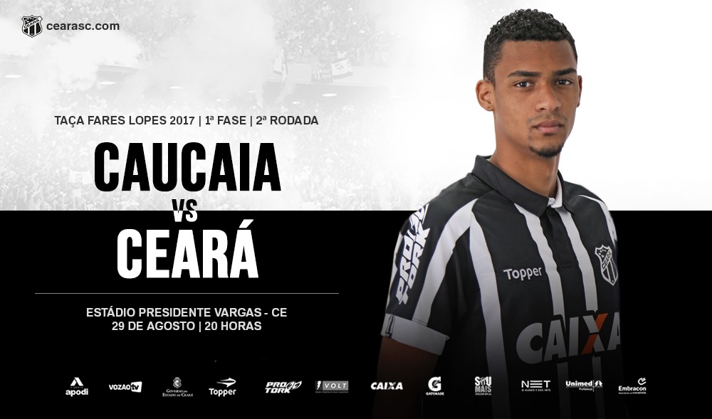 No PV, Ceará e Caucaia se enfrentam pela 2ª rodada da Taça Fares Lopes