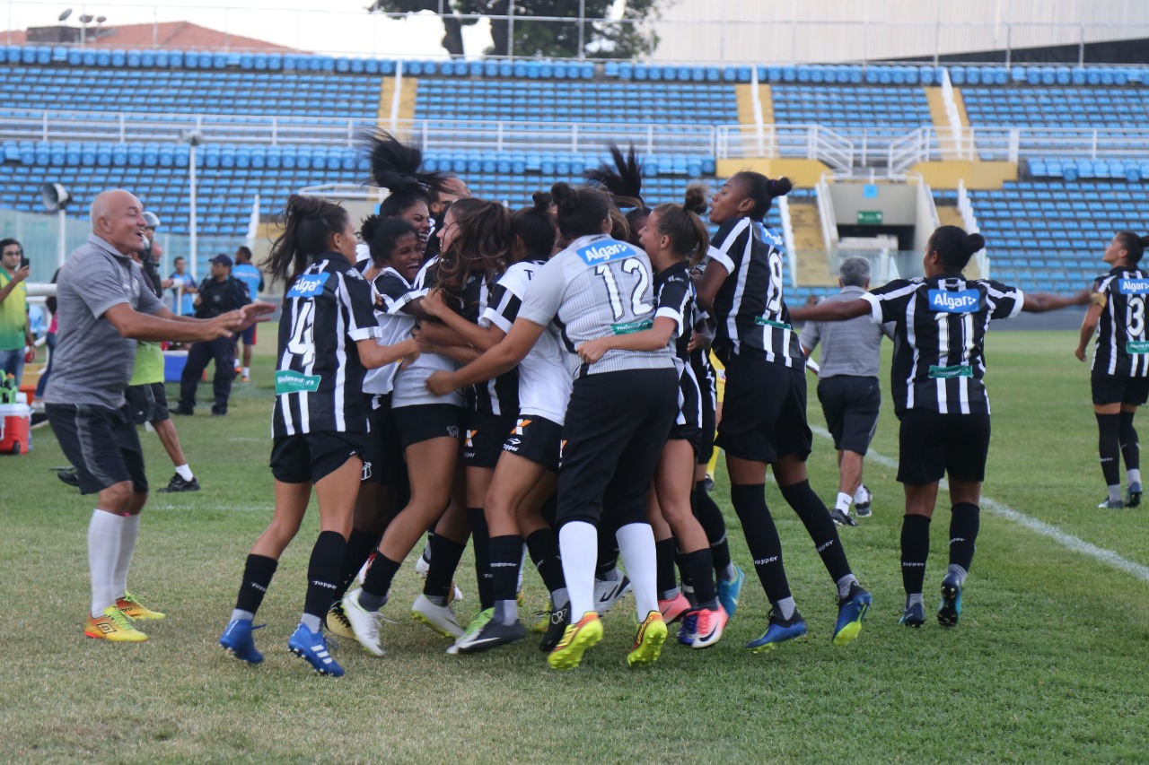 Fut. Feminino: De virada, Ceará vence o Tiradentes e é Campeão Cearense do 1º turno