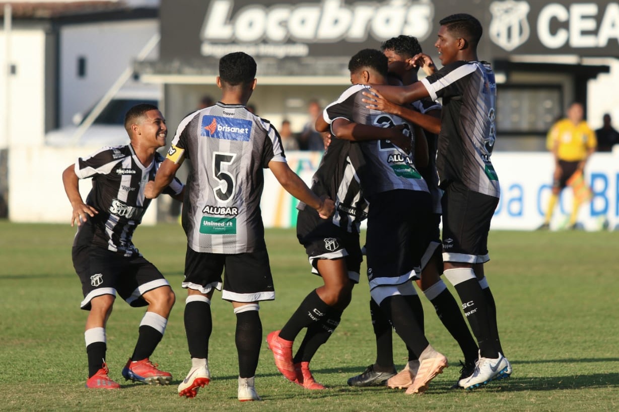 Sub-17: Ceará joga melhor, vence o Progresso/RS e está nas quartas da Copa do Brasil