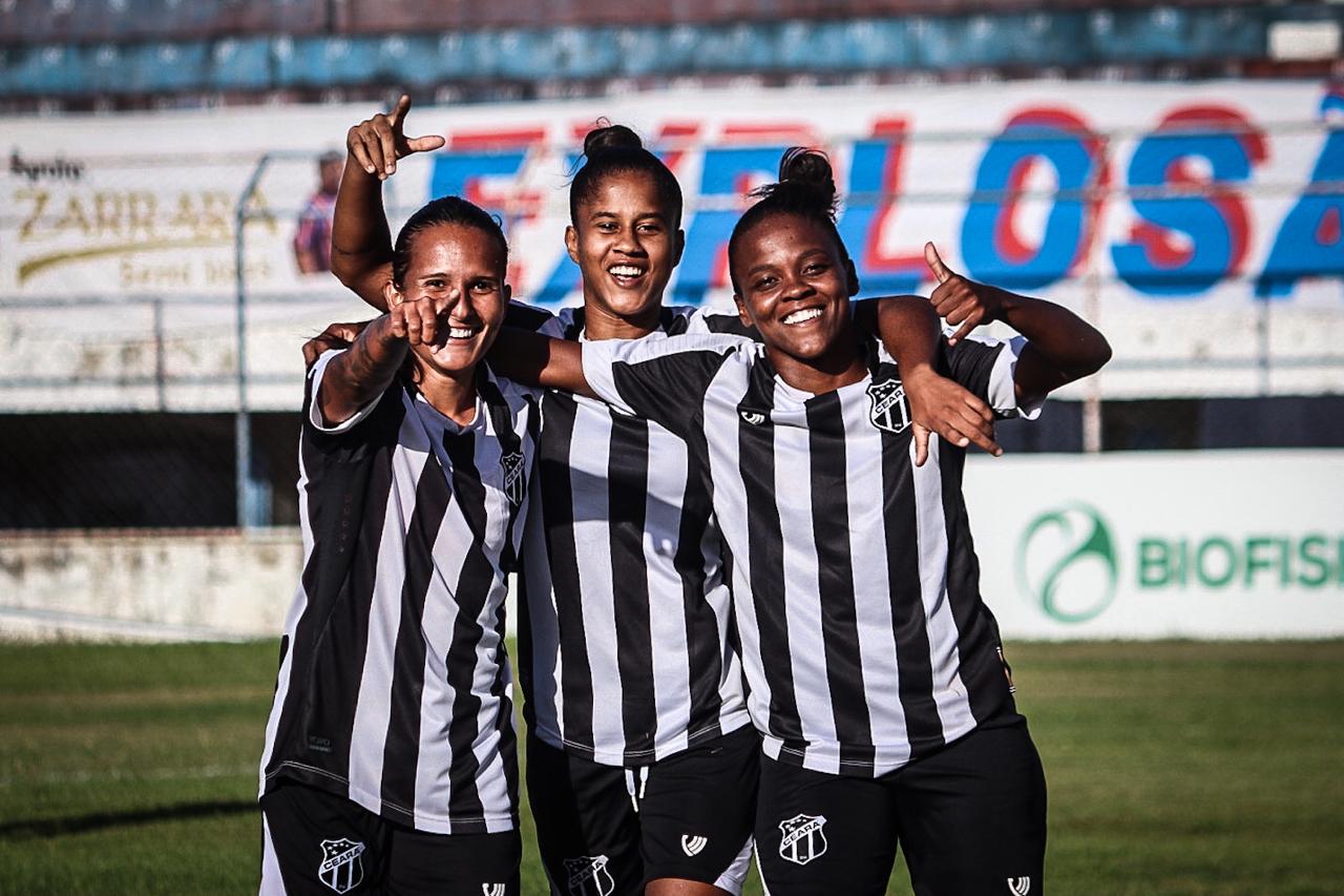 Fut Feminino: Meninas do Vozão goleiam e conquistam a classificação para as oitavas de final