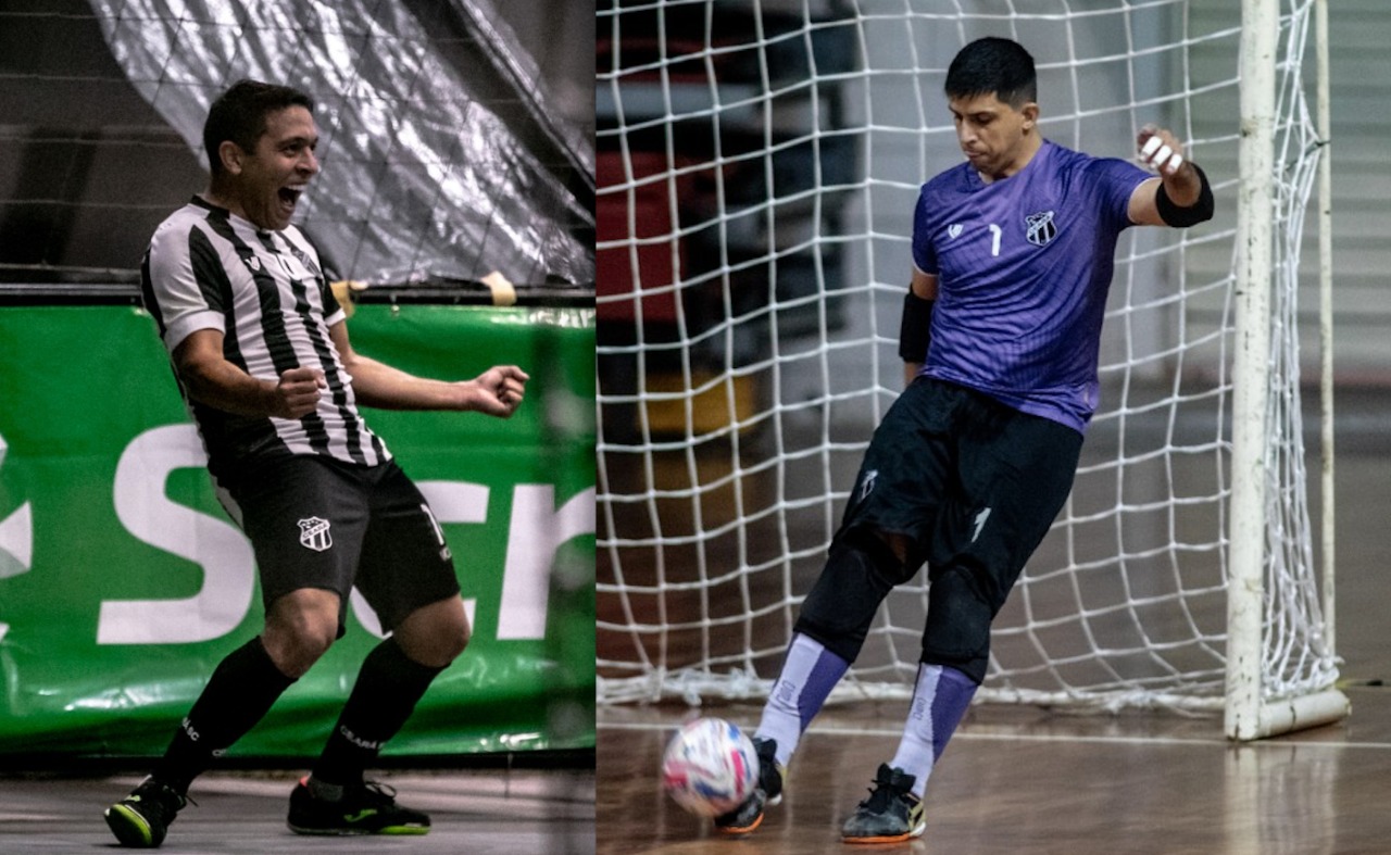 Futsal Adulto: João César e Bruno Lambão renovam com o Ceará por mais uma temporada